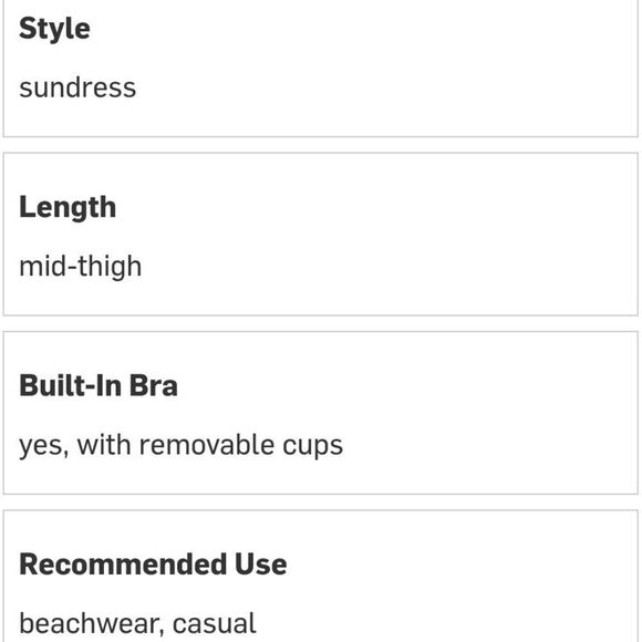 Prana Built In Bra Grey Quick Dry Breathable Cantine Dress Size S - Picture 12 of 16
